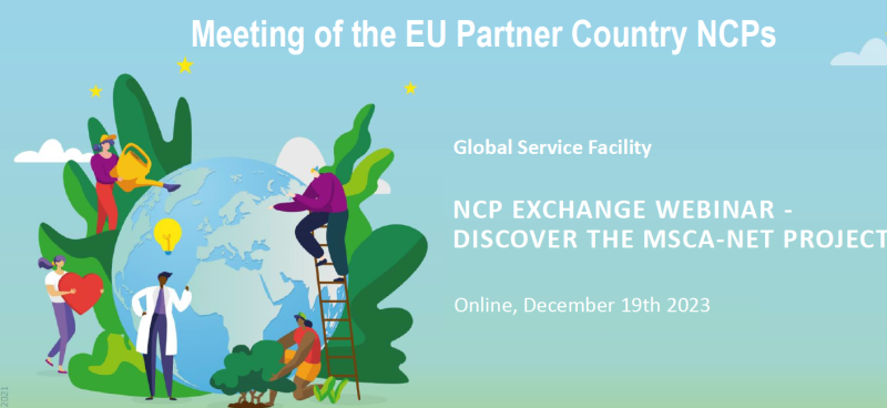 NCP Exchange Webinar Discover the MSCA-NET Project - presentation
