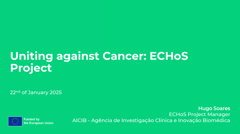 Thumbnail, ECHoS presentation