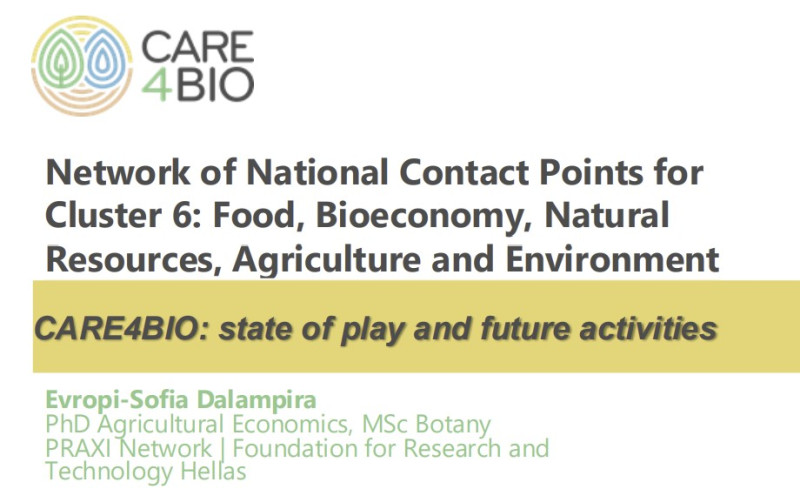 1_CARE4BIO project general-presentation_Dalampira