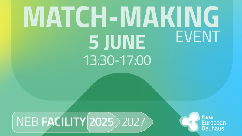 New European Bauhaus Facility - Virtual matchmaking event 2025